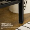 32938 6 vesak na kabaty s botnikem 100 x 40 x 185 cm hnedy