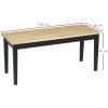 32971 2 jidelni lavice 102x36x45 cm prirodni
