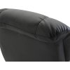 33061 7 polohovaci kreslo s taburetem 76x80x102 cm cerne