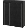 33301 9 latkova satni skrin 125x43x162 5 cm cerna