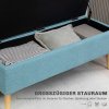 33985 12 calounena lavice s uloznym prostorem 110 x 39 x 45 cm modra