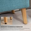 33985 13 calounena lavice s uloznym prostorem 110 x 39 x 45 cm modra