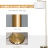 35866 12 stojaci lampa 47x37x153 cm bila zlata