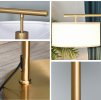35866 14 stojaci lampa 47x37x153 cm bila zlata