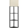Stojací lampa se 3 policemi | 50x37x159 cm