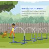 Vybavení na agility 88x64x95 cm | modré a bílé