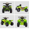 Mini dětská elektrická čtyřkolka 70x42x45 cm | zelená