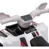 Mini dětská elektrická čtyřkolka 70x41,5x48,5 cm | bílá