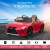 Dětské elektrické autíčko Lexus |  červené