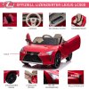 Dětské elektrické autíčko Lexus |  červené