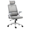Kancelářská ergonomická židle 58 x 61 x 102-119 cm | šedá