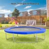 Kryt na okraje trampolíny průměr 244 cm | modrý