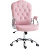 Kancelářská židle 61 x 61 x 104-114 cm | růžová