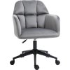 Kancelářské křeslo s nízkým opěradlem 58x58,5x86cm | šedé