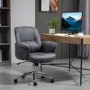 Kancelářské ergonomické křeslo 67x69x92-102 cm | tmavě šedé