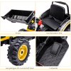 Dětský elektrický traktor s lopatou | žlutý
