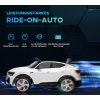 Dětské elektrické autíčko 108 x 60 x 47 cm | bílé