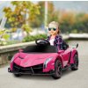 Dětské autíčko Lamborghini | růžové