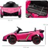 Dětské autíčko Lamborghini | růžové