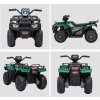 Dětská elektrická čtyřkolka 88x45x50 cm | černá a zelená