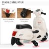 Dětská elektrická motorka VESPA | bílá