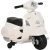 Dětská elektrická motorka VESPA | bílá