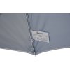 Plážový slunečník 2v1 220 x 220 cm s bočnicemi | modrý