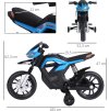 Dětská elektrická motorka 105 x 52,3 x 62,3 cm | modro-černá
