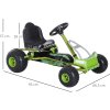 Dětská šlapací motokára 95 x 66,5 x 57cm | zelená