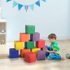 Pěnové stavební kostky 20x20x20 cm Ema| sada 12 kusů