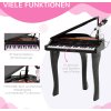 Piano se stoličkou | černá