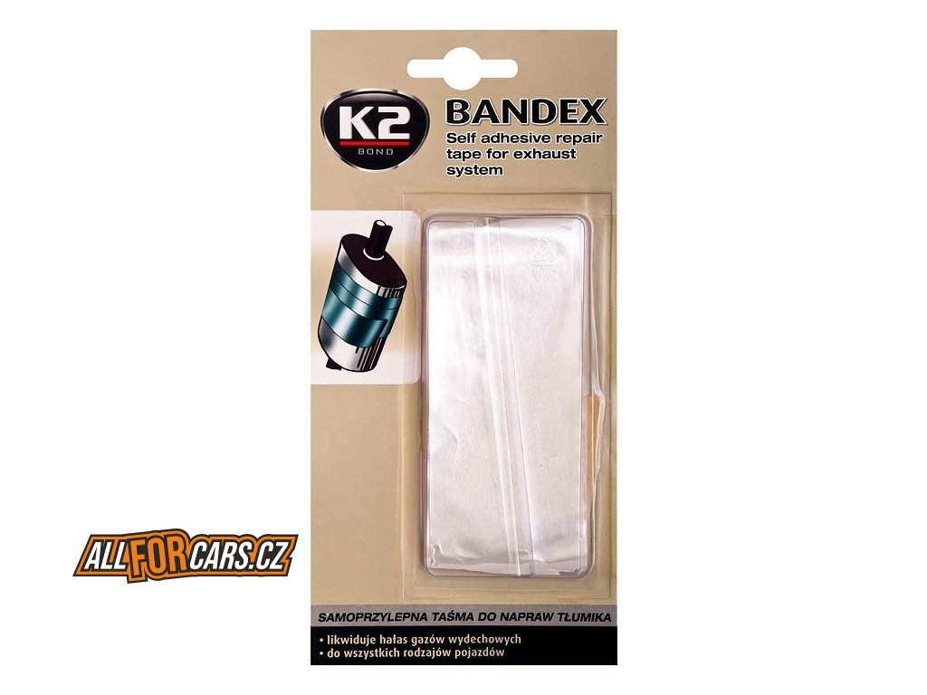 K2 BANDEX páska na opravu výfuku B305 100 cm