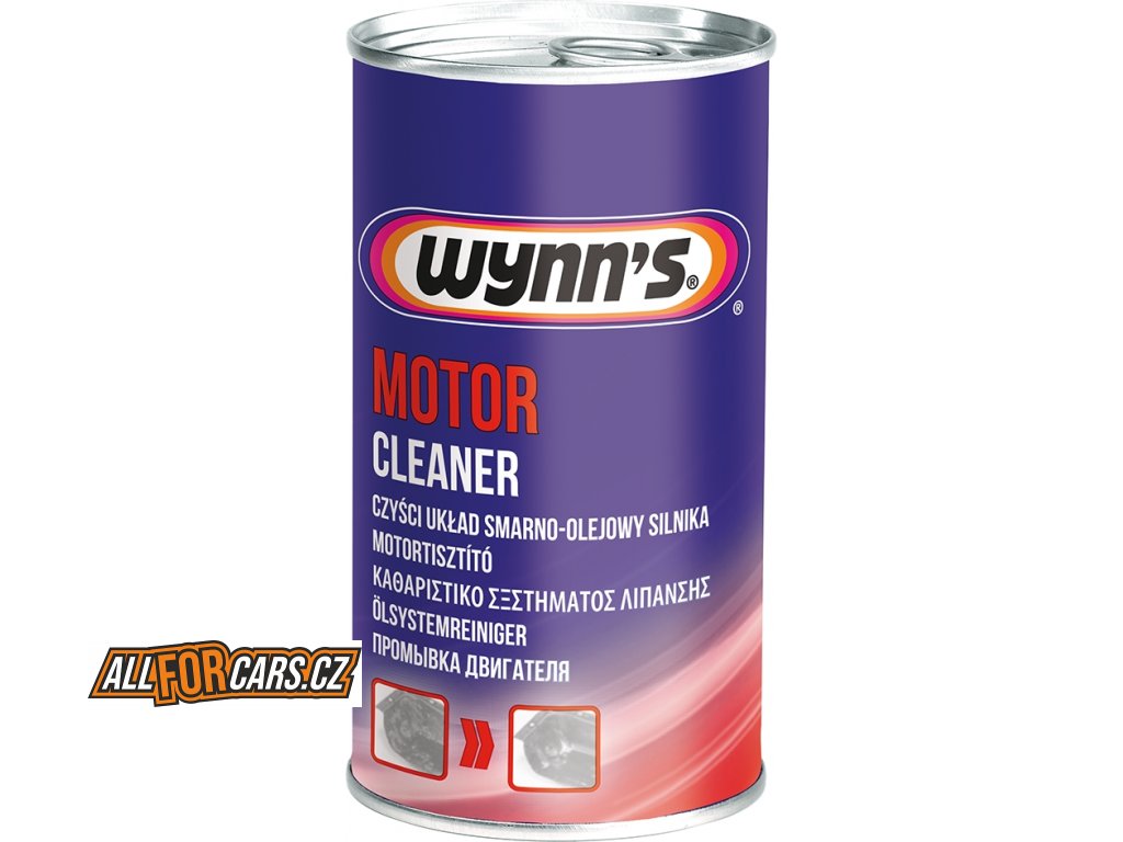 WYNNS - MOTOR CLEANER 325ml - Čistič olejových systémů