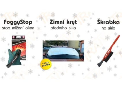 Sada FOGGYSTOP - výhled bez námrazy