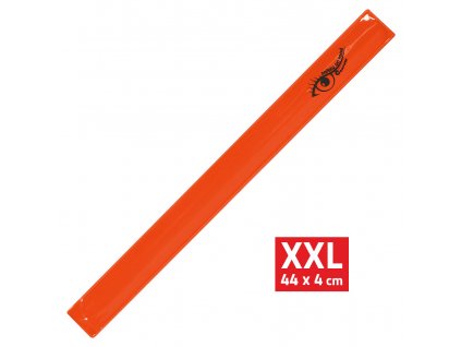 Pásek reflexní ROLLER XXL 4x44cm S.O.R. oranžový