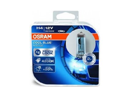 Autožárovky 12V H4 60/55W - Osram Cool Blue Xenon Effect 4200K 2ks
