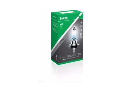 Autožárovky 12V H7 55W - Lucas LightBooster +150% extrémní svítivost 2ks