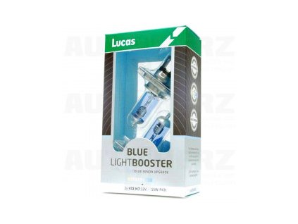 Autožárovky 12V H7 55W - Lucas LightBooster Blue xenonový efekt 2ks
