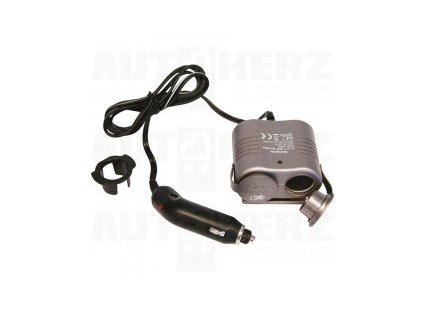 rozdvojka do zapalovace do auta 12v s kabelem lux 10a