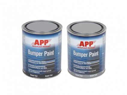 APP Bumper Paint lak na nárazníky černý 1000ml