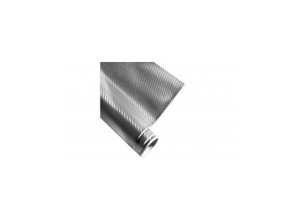 Fólie 3D CARBON Stříbrná 1.52x1m