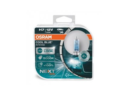 Autožárovky 12V H7 55W - Osram Cool Blue Intense 5000K 2ks