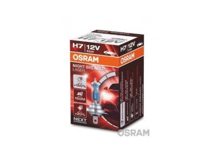 Autožárovka Osram H7 12V 55W PX26d NIGHT BREAKER® LASER