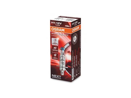 Autožárovka Osram H1 12V 55W P14,5s NIGHT BREAKER® LASER