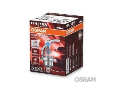 Autožárovka Osram H4 12V 60/55W P43t NIGHT BREAKER® LASER