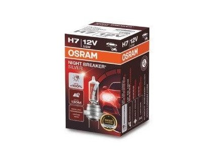 Autožárovka Osram H7 12V 55W PX26d NIGHT BREAKER® SILVER