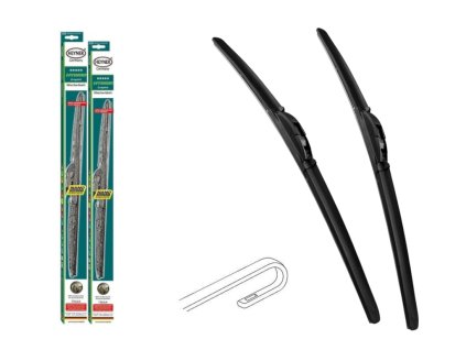 Stěrače Mercedes Serie A (168) 10/1997-08/2004