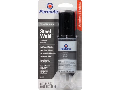 PERMATEX STEEL WELD -  epoxidové lepidlo na kov 60-021 25 ml