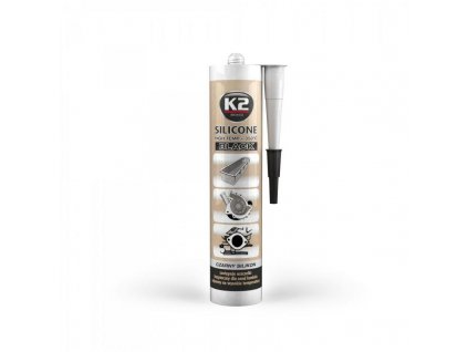 K2 SILICONE BLACK černý silikonový tmel na motory B200 300 g