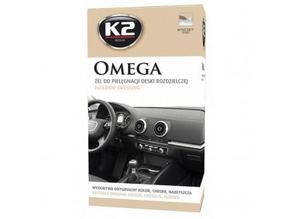 K2 OMEGA - ošetření přístrojové desky, plastů a gumy G410 - 500 ml